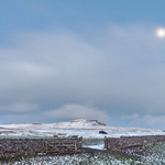 Pen-y-ghent by Moonlight