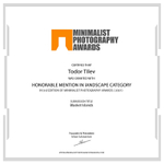 Minimalist Photography Awards_Honorable Mention_Landscape