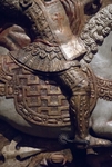 St. James the Moor Slayer, detail, armor