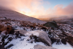 Winter Sunrise Over  the Mournes 3