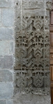 La Asunción, façade portal, left pilaster