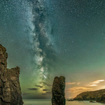 Milky Way Over Trá na Mbó, Copper Coast