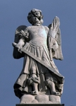 Roof sculpture, St. Michael
