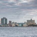 Sunset on the Malacon, Havana