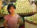 Market Rangoon - salesgirl
