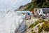 TQ217 - Rough seas at Meadfoot Beach Torquay