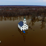 Sheffield Spring Flood 2018 New Brunswick Canada