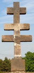 La Santa Cruz, atrial cross