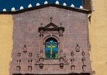 Façade, choir loft window