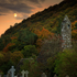 Moonrise Over St Kevins Church