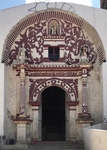 hacienda San Antonio, atrial gate & chapel façade