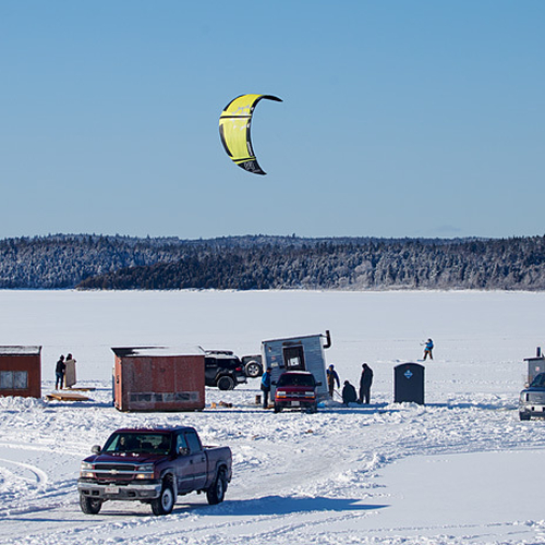 The 2015 ice fishing season kicked off on January 10th with plenty of shacks being erected, outdoor sporting activiti…