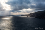 Lightshow over slopes of Slieve League - Irland