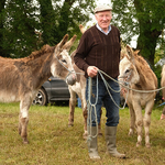 12, Smiling Man with Donkeys, Spancil Hill Horse fair, Co.Clare