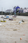 Aberaeron Harbour, during storm Callum 13/10/2018 portfolio