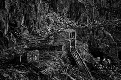 Old Slate Huts