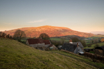 4417 Brithdir Farm and Corndon Hill, dusk