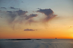 Sunrise over the Baltic Sea (Helsinki to Stockholm)