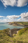 View towards Chapman's Pool near Emmetts Hill, St Aldhelm's Head