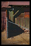 Fence, Wood, and Wires