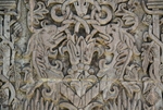 Façade portal, left pilaster, detail