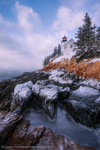 Frozen - Bass Harbor Light