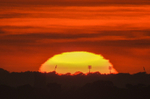 Sunset over Dean Court, Vitality Stadium, Bournemouth - 2
