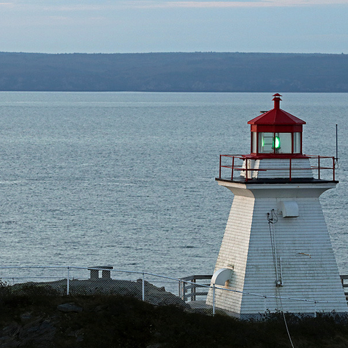 Located near Alma, New Brunswick - the lighthouse at Cape Enrage is maintained and operated by the Canadian Coast Gua…