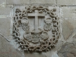 Large cloister, lower walk spandrel insignia