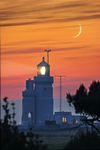 z1226 St Catherines Lighthouse at Dusk