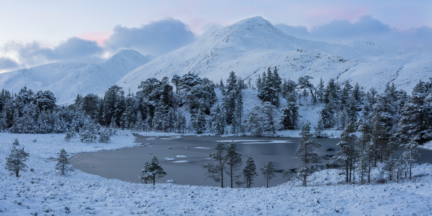 Blue hour at the end of a great day in the hills. I reached this lochan much later than planned, when the light was a…