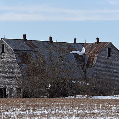 An old beauty of yore in rural Kings County, NB, Canada