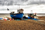 IH212 Fishing Boat - Aldeburgh Beach -Suffolk
