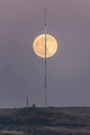Winter Hill Moon Rise