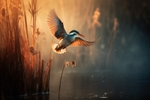 pr103 Ethereal Kingfisher