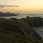 Abereiddy At Sunset