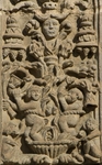 Chancel arch, right pilaster relief