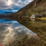 Reflections at Llyn Dinas
