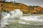 z3519 Breaking Waves, Shanklin
