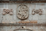 Santiago Apóstol, façade, main portal, architrave