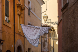 Trastevere washing, Rome, Italy.