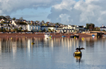 Sleepy morning view of Shaldon