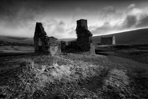 The remains of the mining industry at Beckwith's Mine.