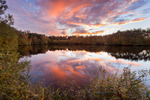 Burnham's Mere Sunset
