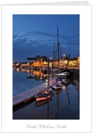 A5 Greeting Card of Wells Quay