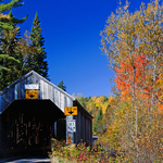 Autumn Foliage New Brunswick Covered Bridges