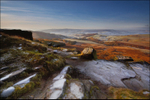 Early Frost on Stanage Edge