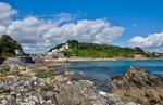 Looking toward Looe and The Banjo Pier from Hannafore