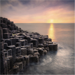 Last light at the causeway