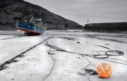 Low tide at Port Isaac